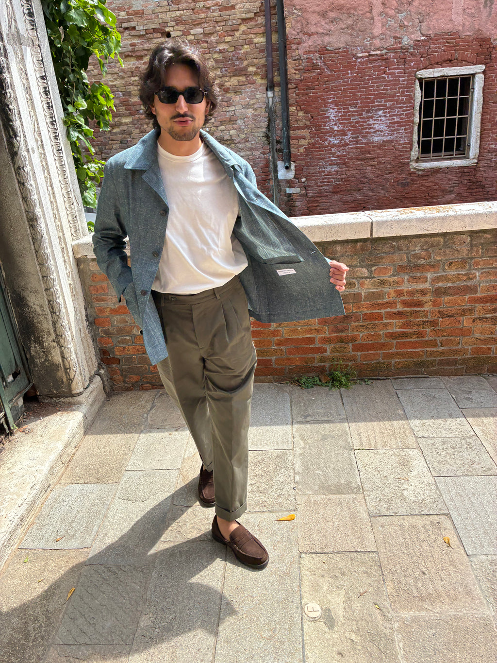 OVERSHIRT naps chambray