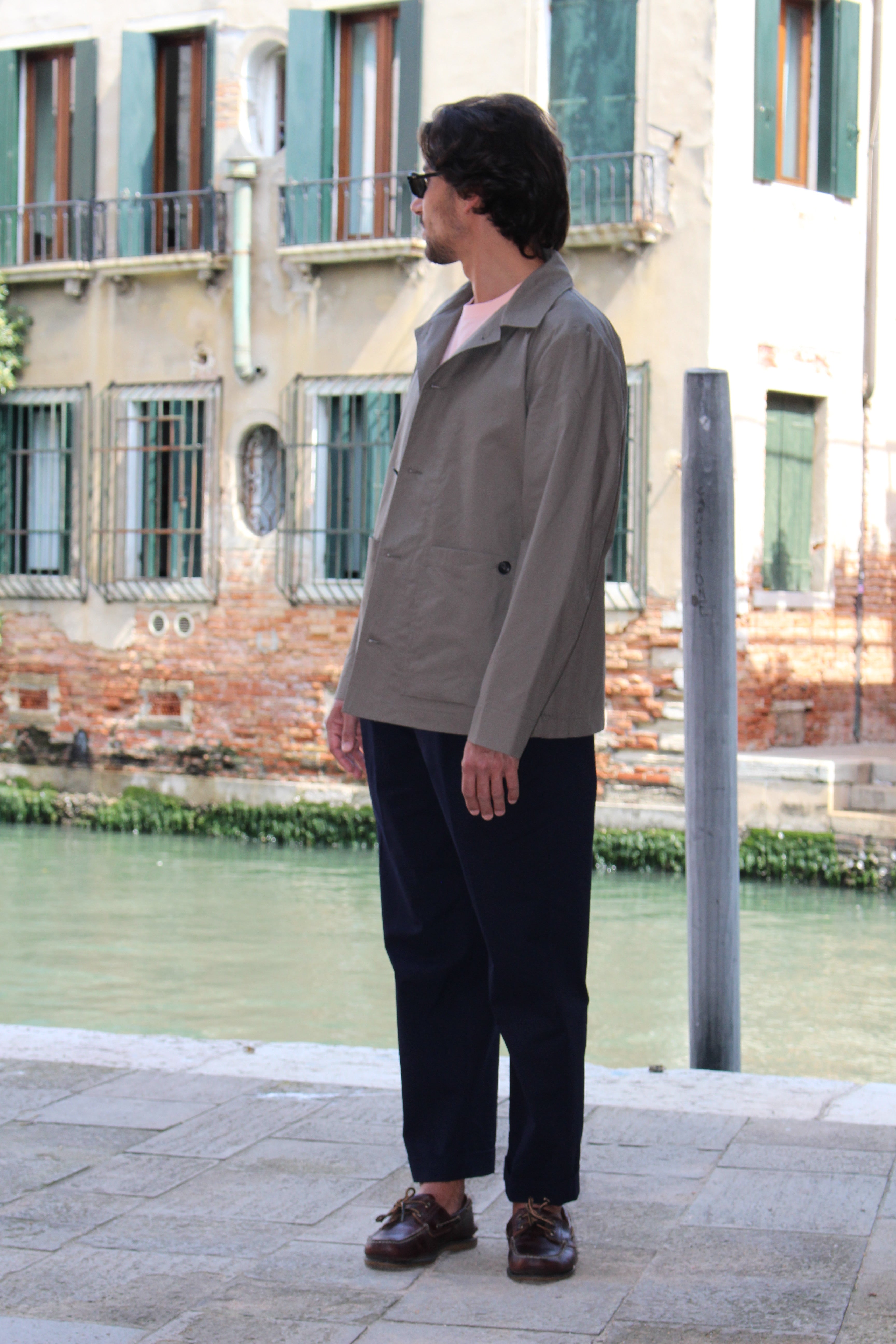 braga 002 seersucker navy blue