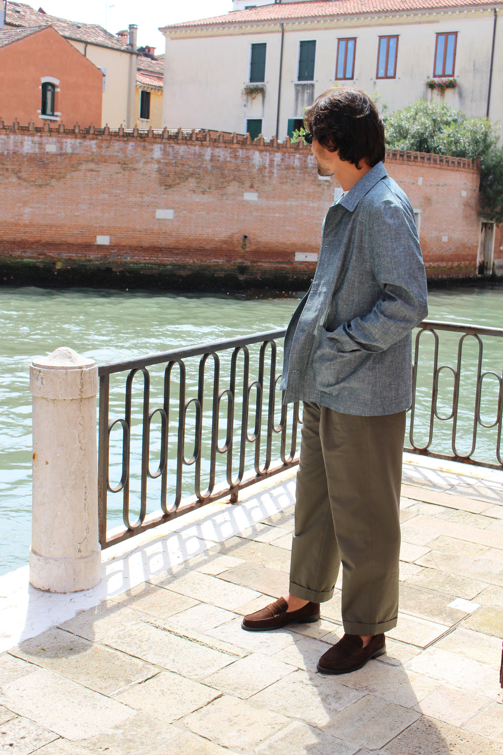 OVERSHIRT naps chambray