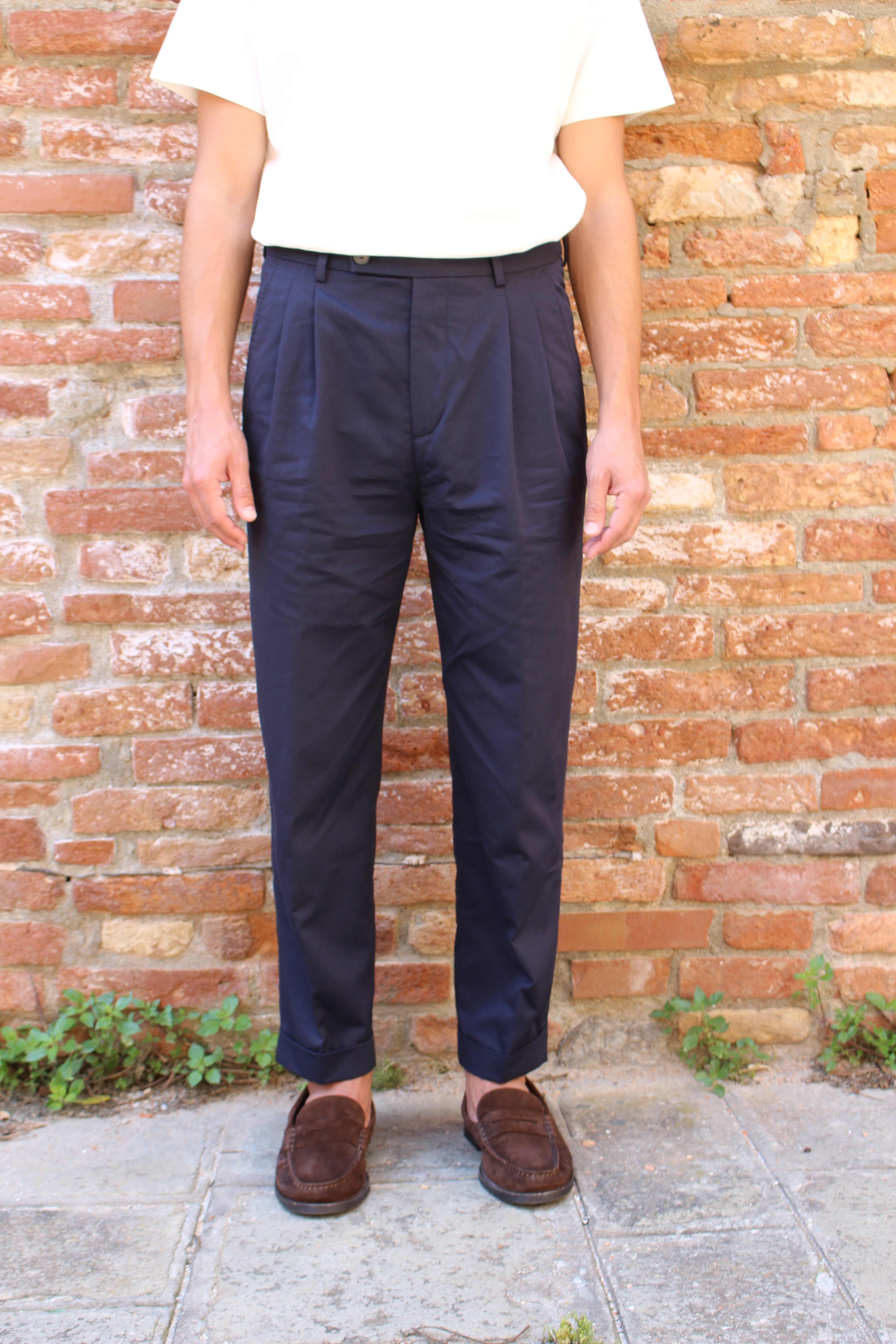 braga 002 gabardina cavallery navy blue