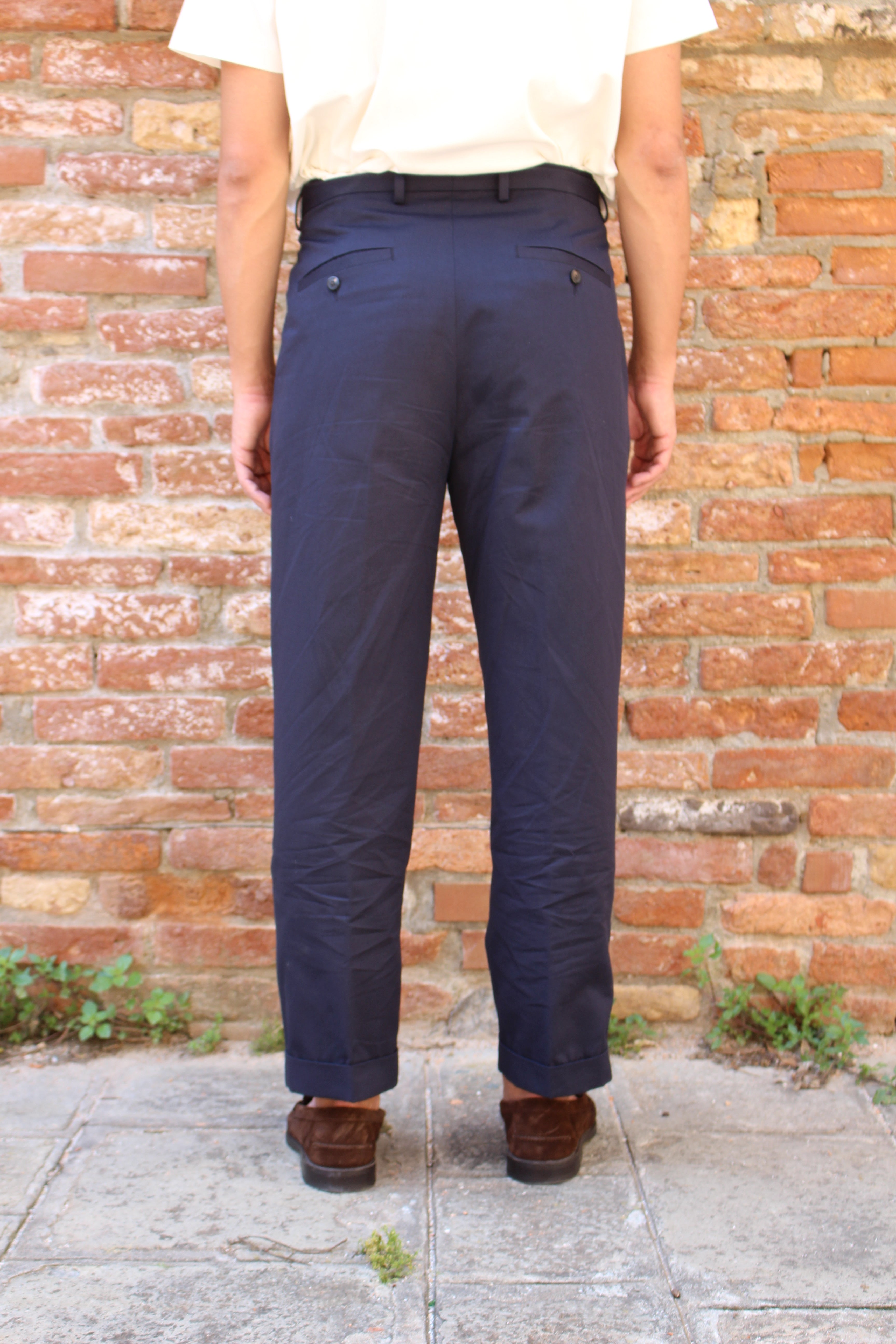 braga 002 gabardina cavallery navy blue