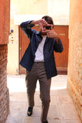 OVERSHIRT jaquard geometrico