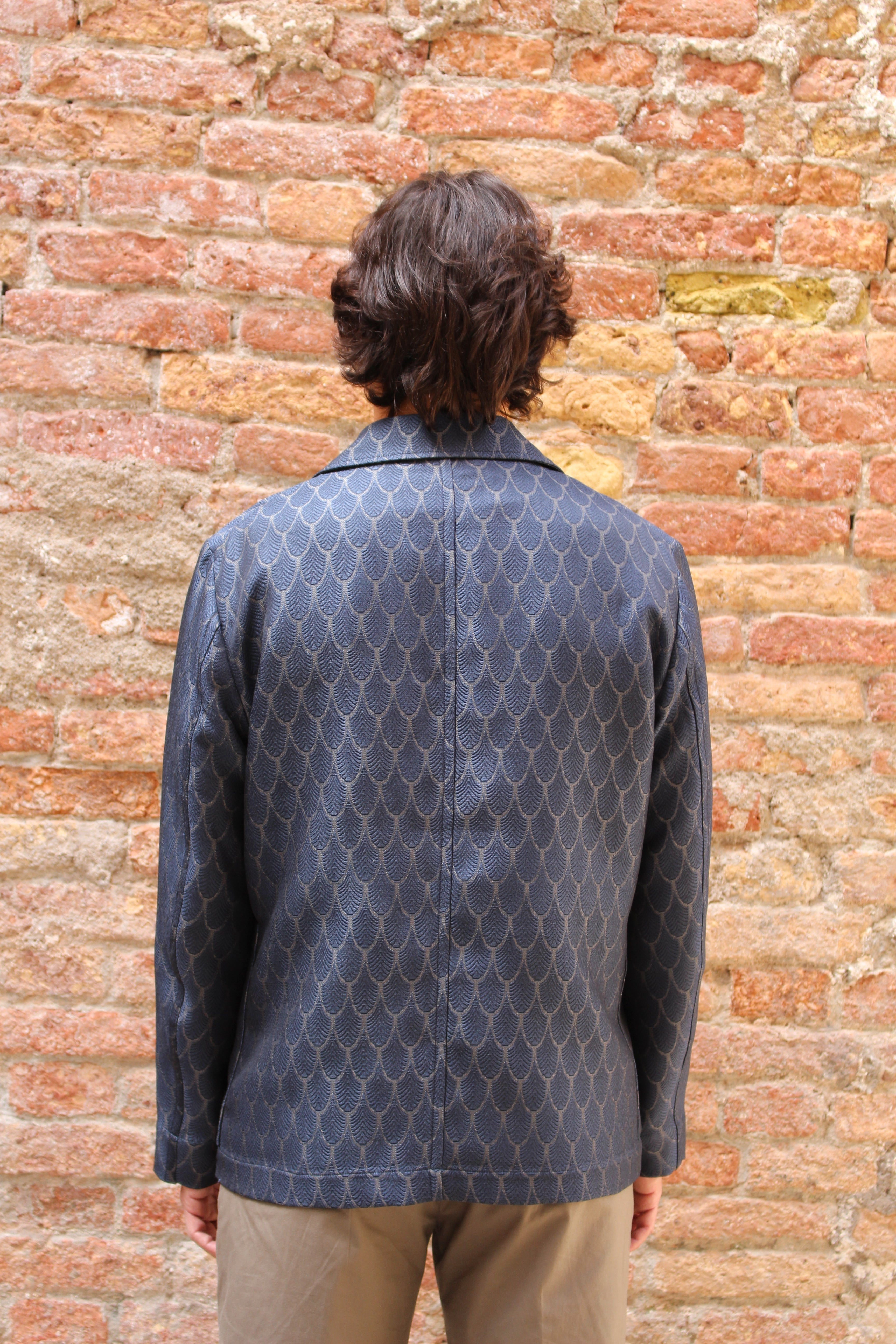 OVERSHIRT jaquard geometrico